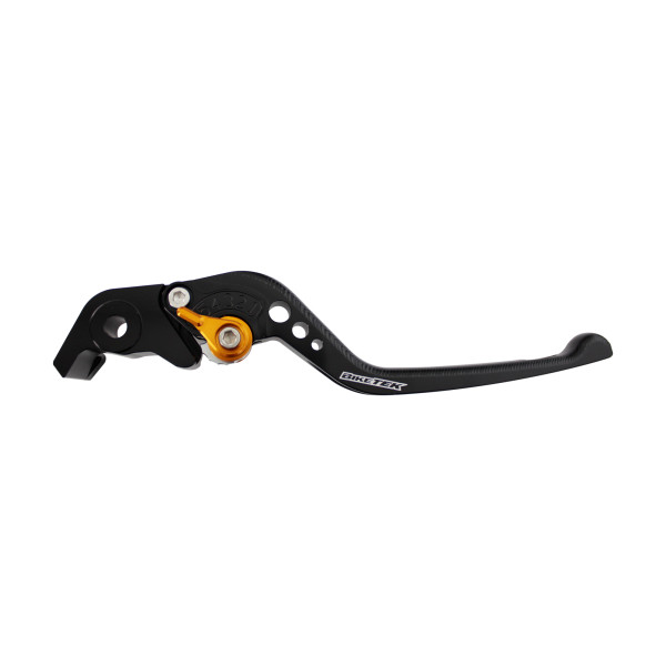 biketek Biketek adjustable cnc lever long brake - black / gold adjuster - #b86